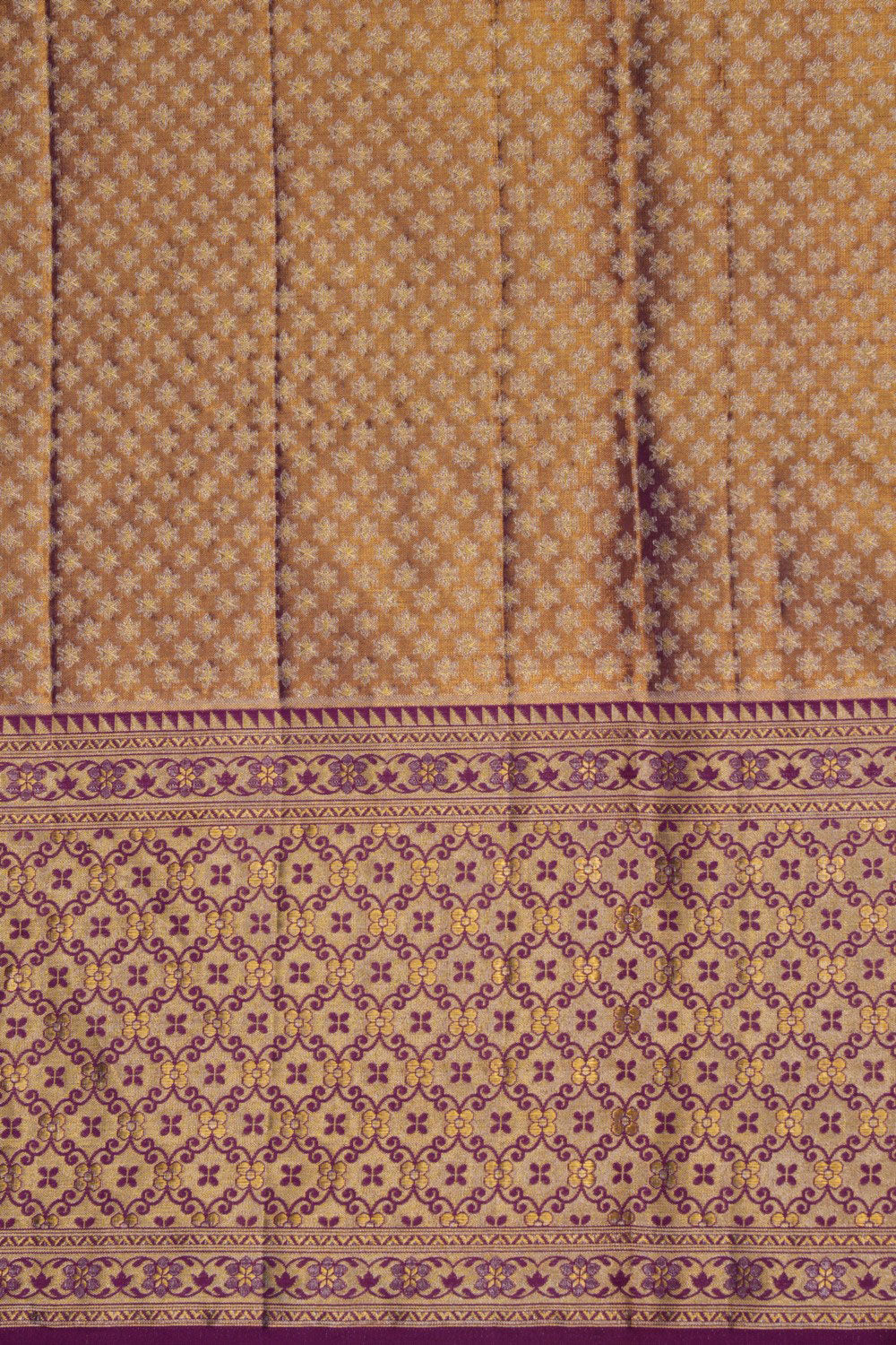 Image of Kanchipattu Brocade Blue Saree